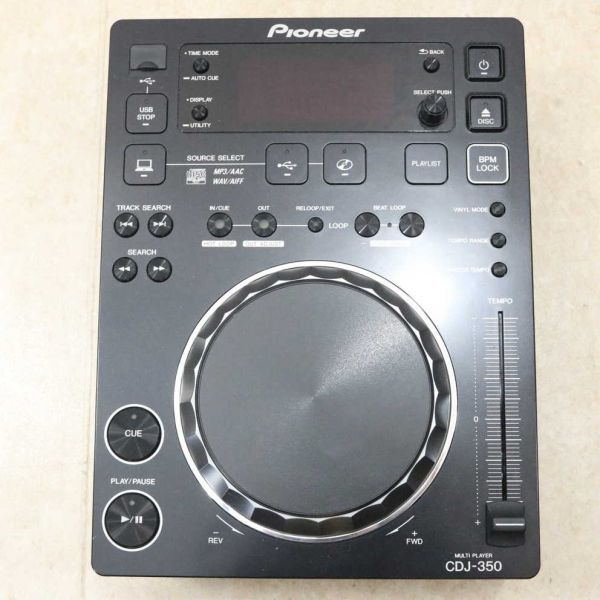 Pioneer CDJ-350×2 パイオニア （中古美品☆PIONEER パイオニア DJM 