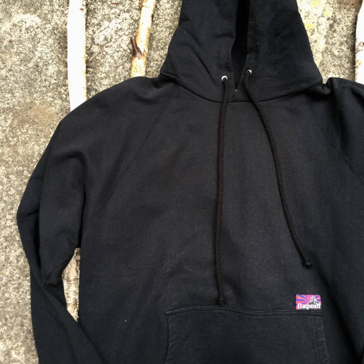 FLAGSTUFF パーカ XL 原宿LABORATORYBERBERJIN購入 ラボラトリーベルベルジン フーディー スウェット フラッグスタッフ/blackmeansLABRAT