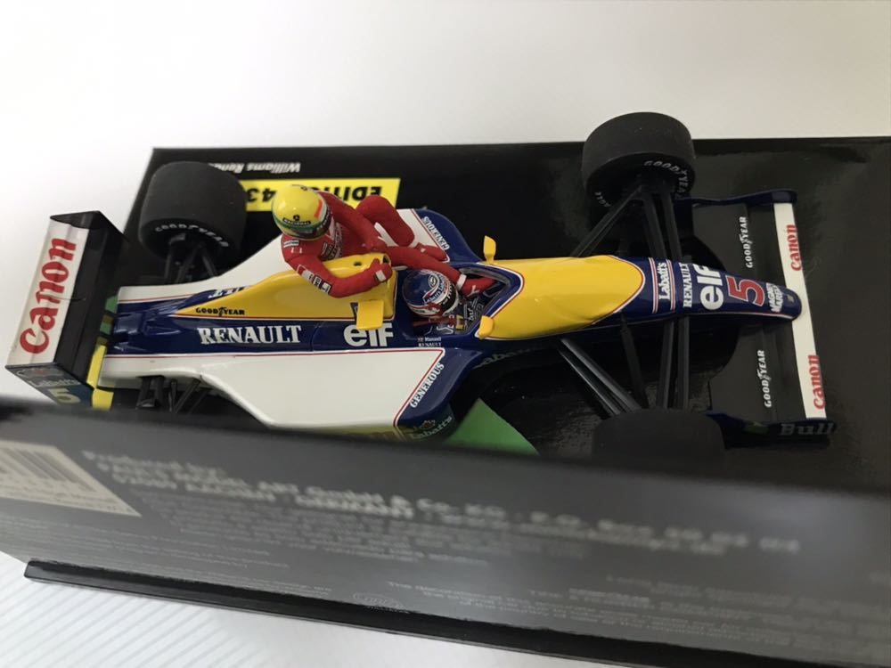 ウィリアムズ FW14 ルノー イギリスGP 0 1⁄18 1⁄43 セナ＆マンセル ー