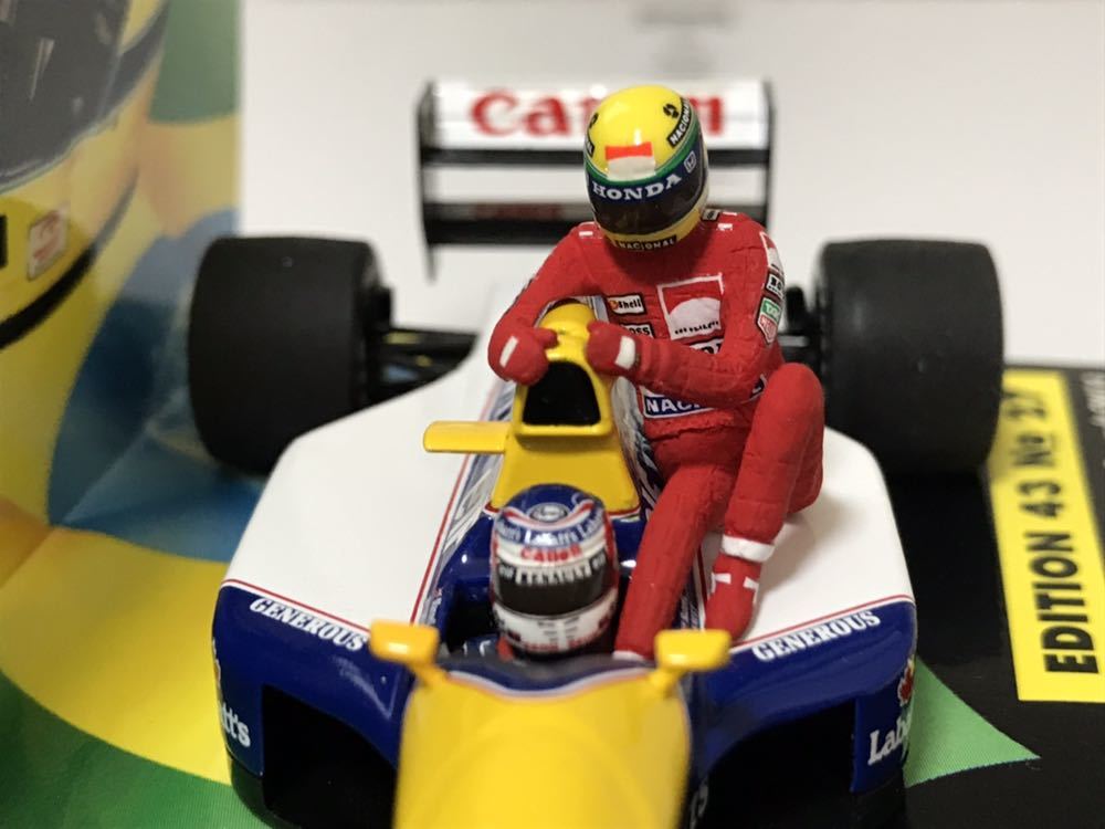 ウィリアムズ FW14 ルノー イギリスGP 0 1⁄18 1⁄43 セナ＆マンセル ー