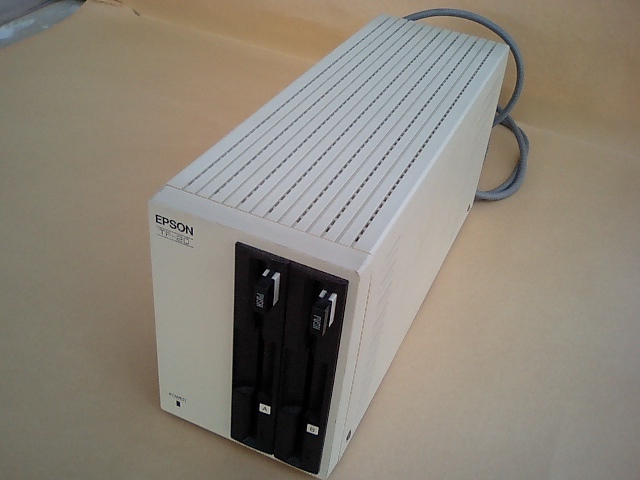 PC周辺機器 EPSON エプソン フロッピーディスクドライブ TF-20 元箱付き