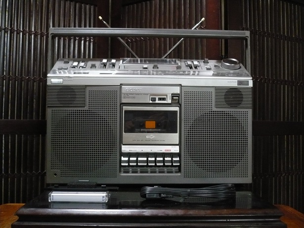 昭和ノスタルジー SONY CFS-686 高級ステレオラジカセ 極上級