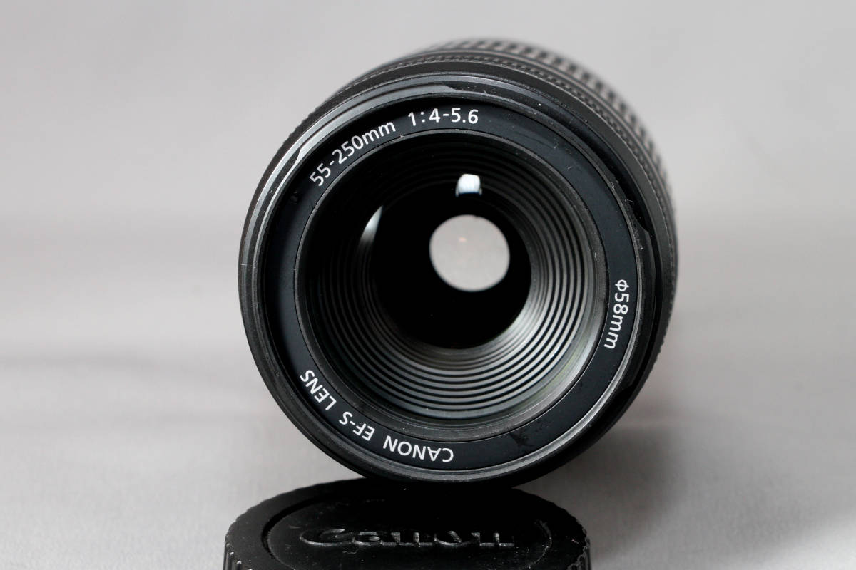 作動良好！ 光学きれい！ 4段手ブレ補正 望遠ズーム Canon EF-s 55-250