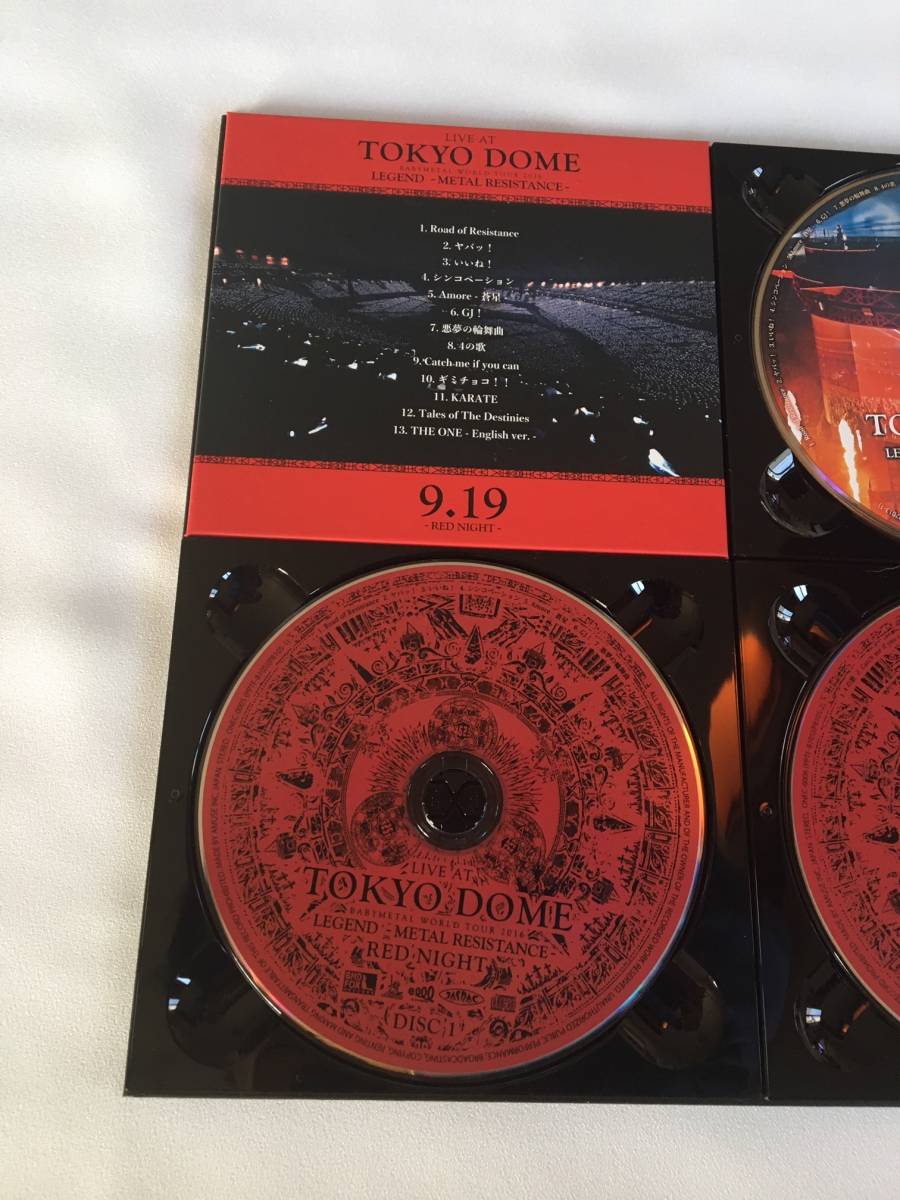 【BABYMETAL】LIVE AT TOKYO DOME THE ONE LIMITED EDITION東京ドーム（ブルーレイ・CD・写真集）