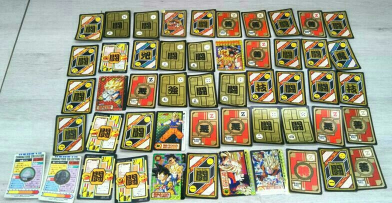 1円スタート 当時物 ドラゴンボールZ GT カードダス 51枚セット キラ 