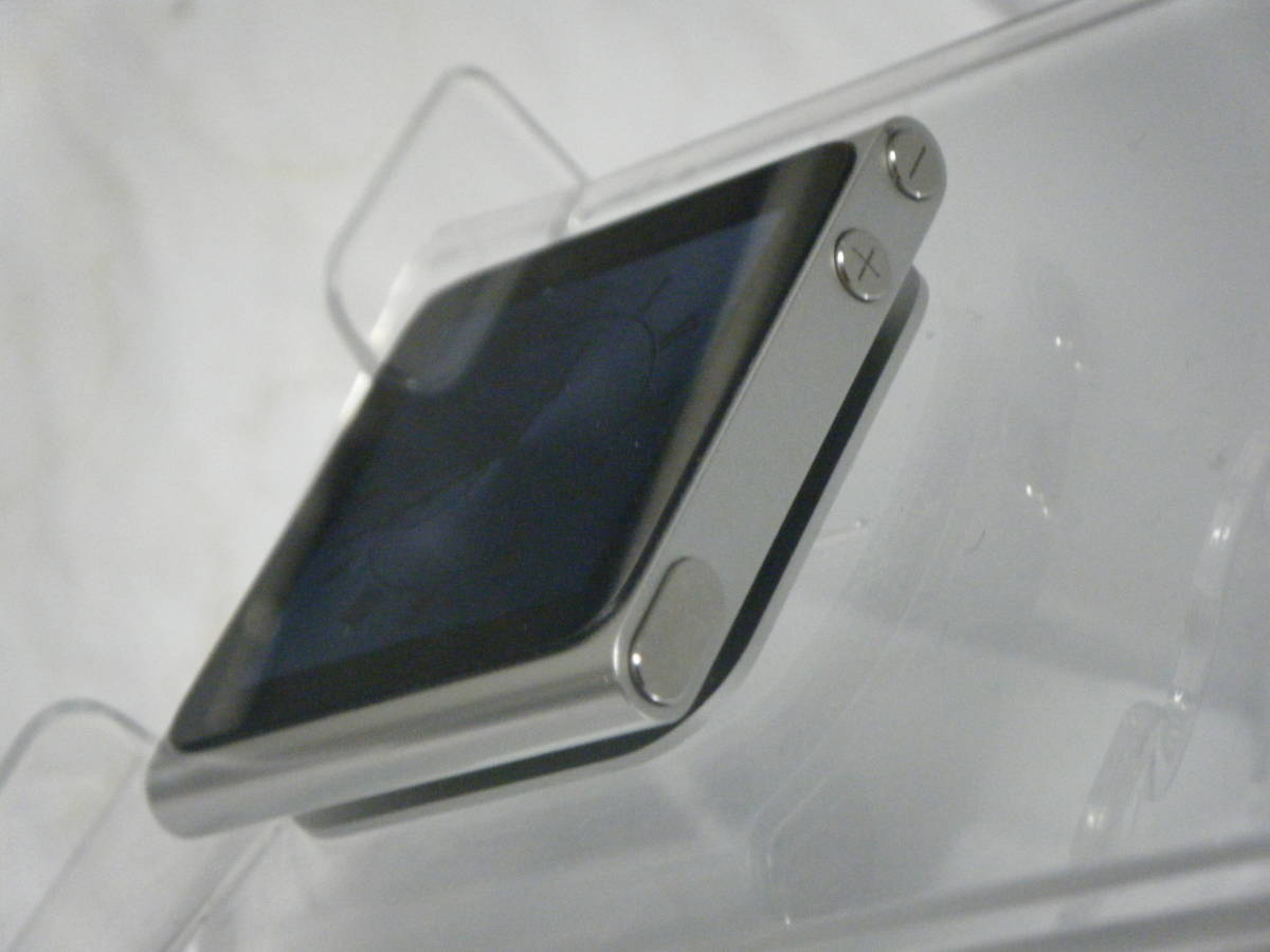 ipod nano 第6世代 8GB シルバー 中古品 美品 再生時間長い （識6-26-8