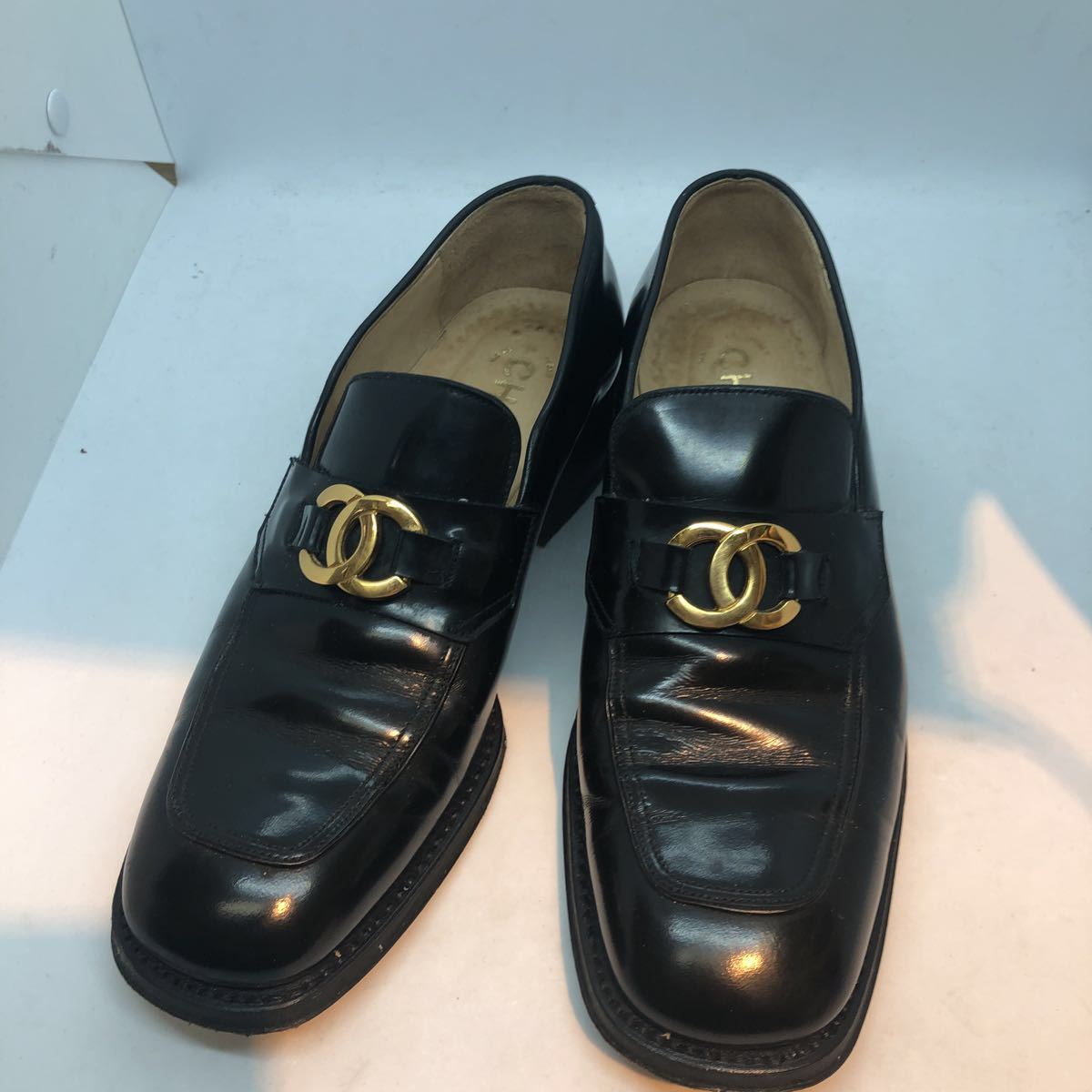 CHANEL シャネル ローファー 靴 エナメルシューズ 【公式通販】