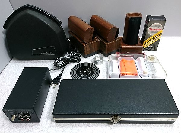 レコード周り カートリッジケースFidelity-Research K-5　BAVCOレコードクリーナーVACOREC フォノイコライザーAC-S100 VICTOR discwasher他