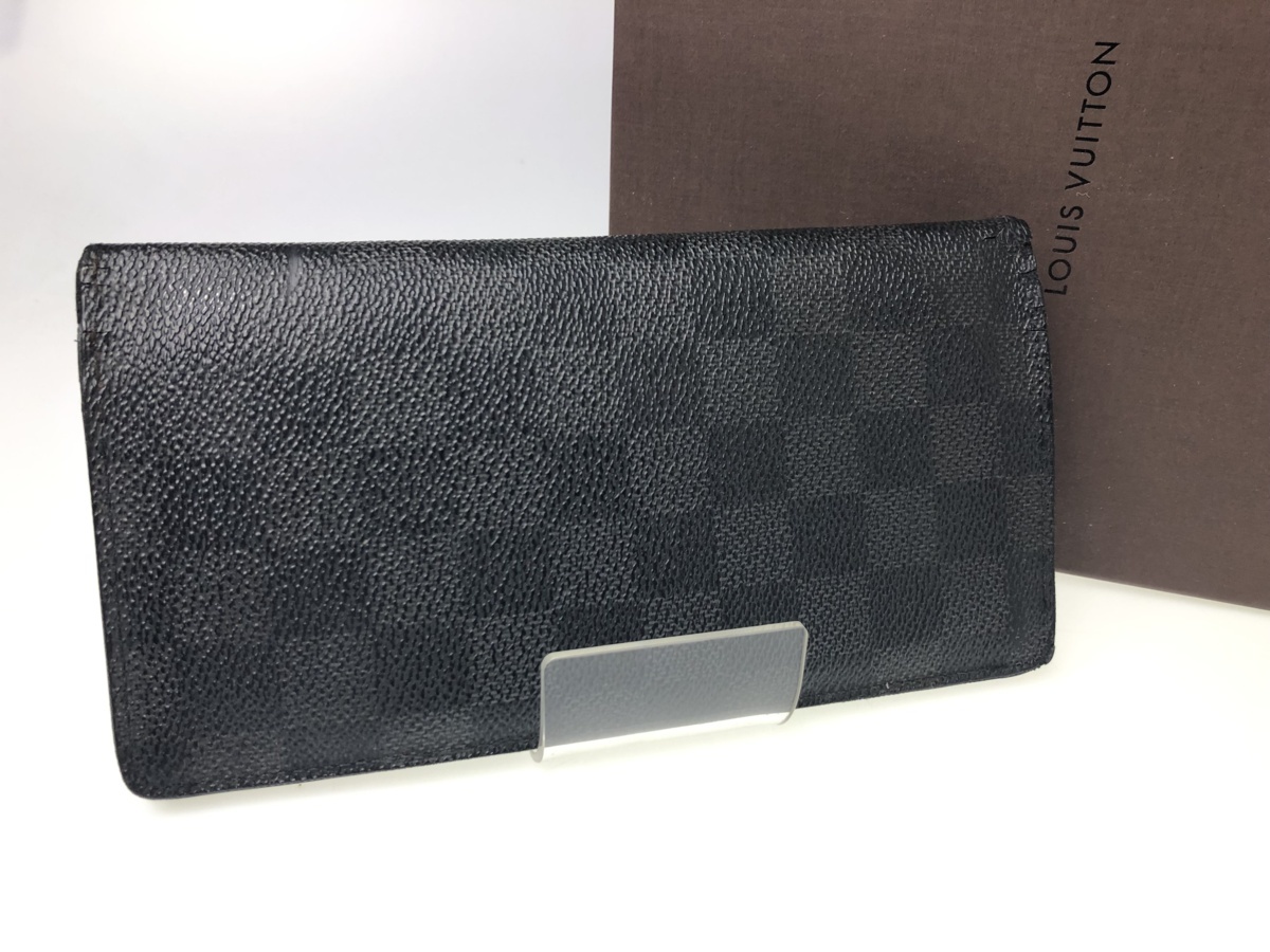 送料無料，定番 1円 あり 正規品 Louis Vuitton ルイヴィトン ダミエグラフィット ブラザ 2つ折り長財布 管理番号YNS-76(ダミエライン)｜売買されたオークション情報、yahooの商品情報をアーカイブ公開 - オークフ 服飾小物