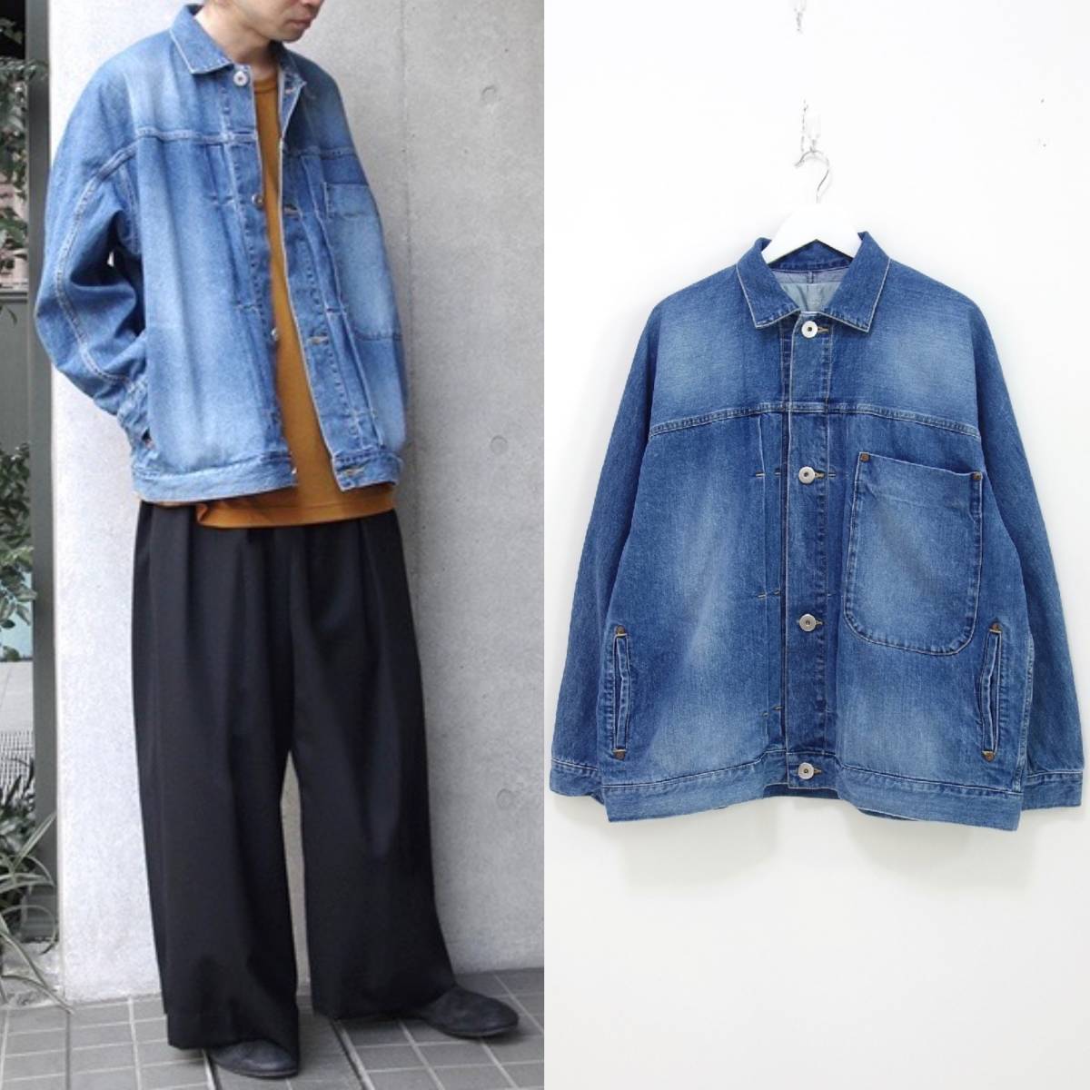 Dulcamara 2018SS ビッグデニムジャケット ドゥルカマラ 