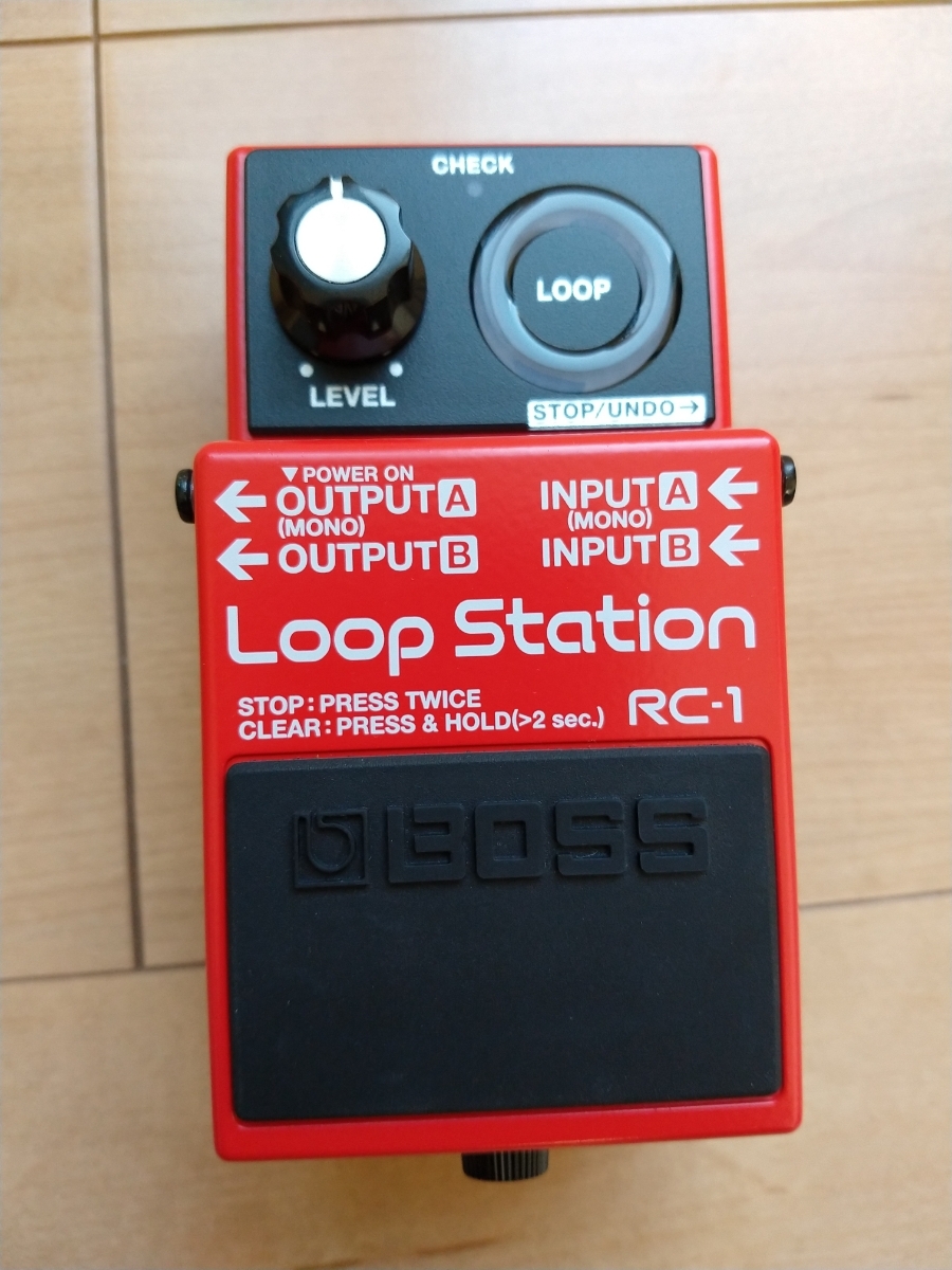 BOSS RC-1 ルーパー | Station Loop ループステーション エフェクター