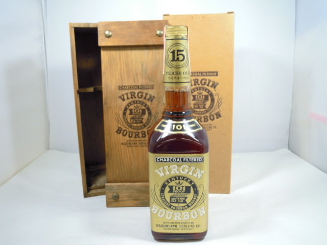 2408604-016 古酒 VIRGIN BOURBON バージンバーボン 7年 750ml 50.5