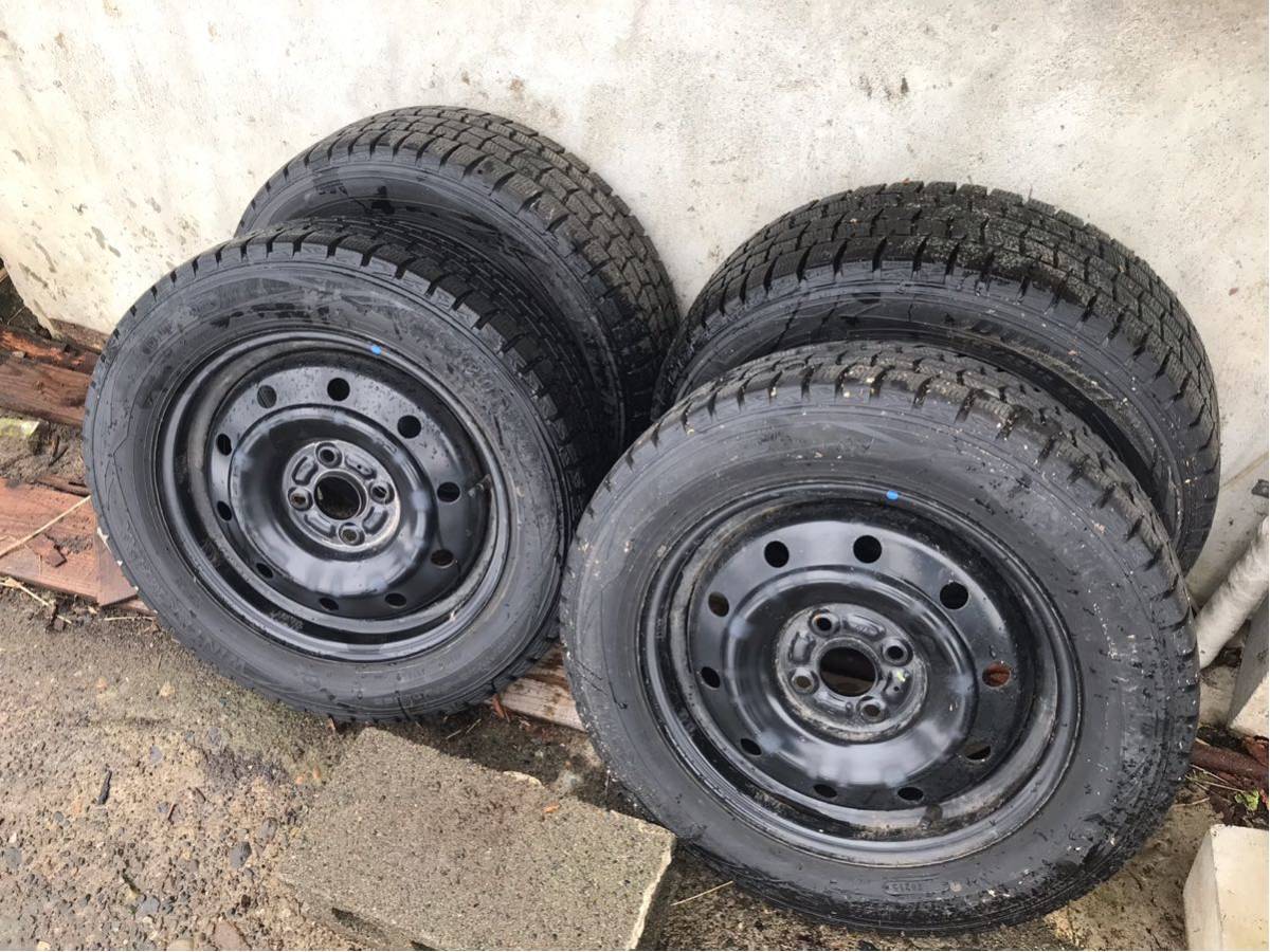 175/65r15 ダンロップスタッドレスタイヤ ホイール4本セット 175⁄65R15