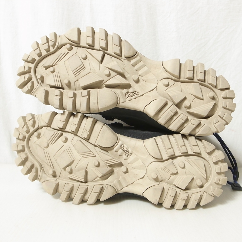 アシックス ゲルイエティ2 黒 レザー スニーカー 27cm / asics GEL YETI2 アウトドア トレッキング ブーツ