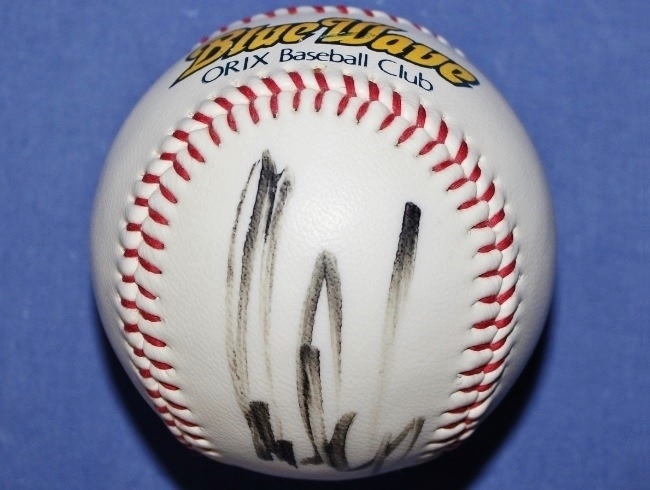 オリックス51 イチロー 2000球団公式直筆サインボール 漢字最終型
