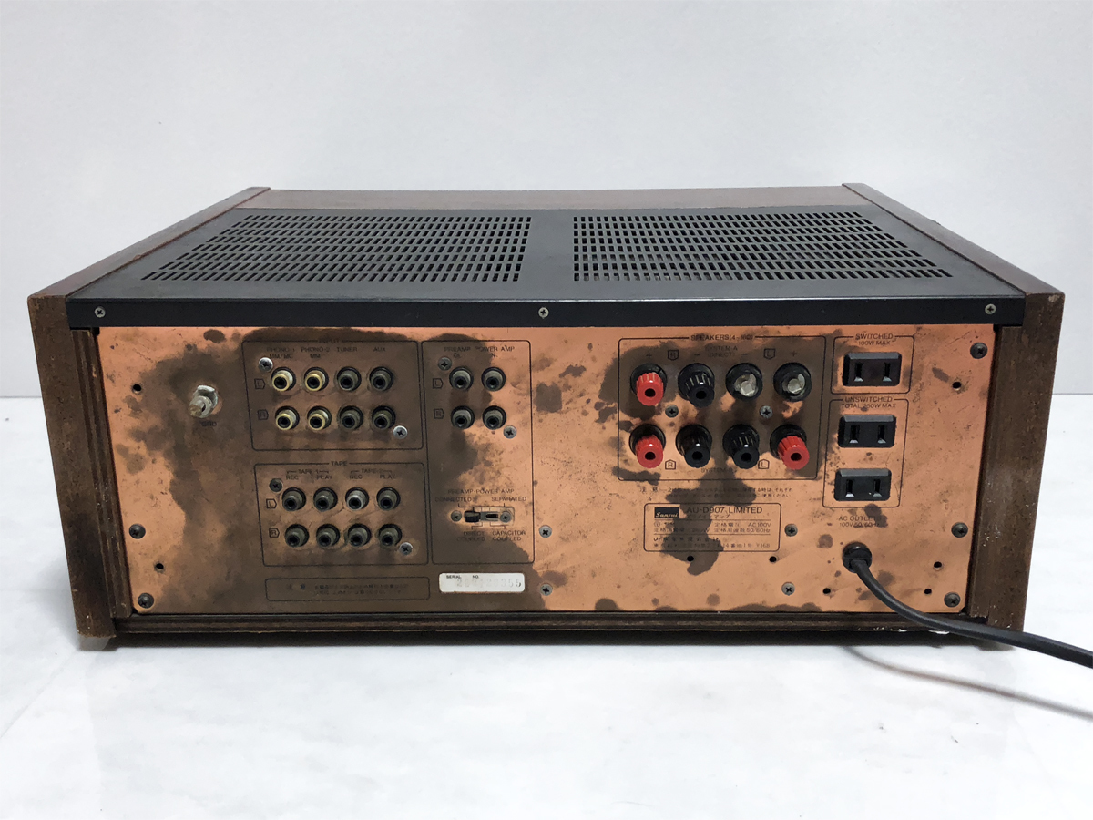サンスイ プリメインアンプ AU-D907 LIMITED SANSUI Sansui AU-α907 