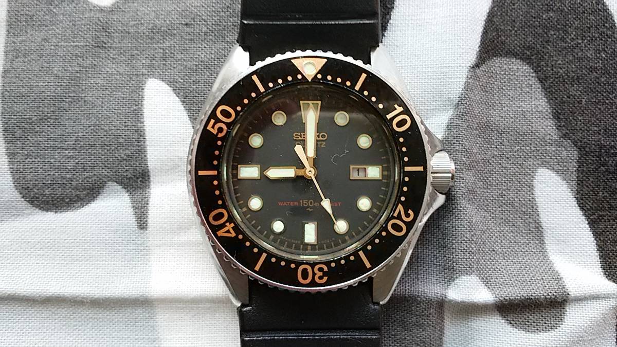 数量限定，爆買いセイコー クォーツダイバー 150ｍｍ ジャンク扱い(3針＋カレンダー)｜売買されたオークション情報、yahooの商品情報をアーカイブ公開 - オークファン その他