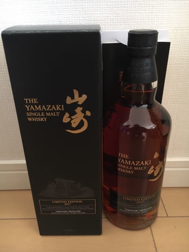 SUNTORY 山崎 LIMITED EDITION 2017 700ml箱キズ 山崎
