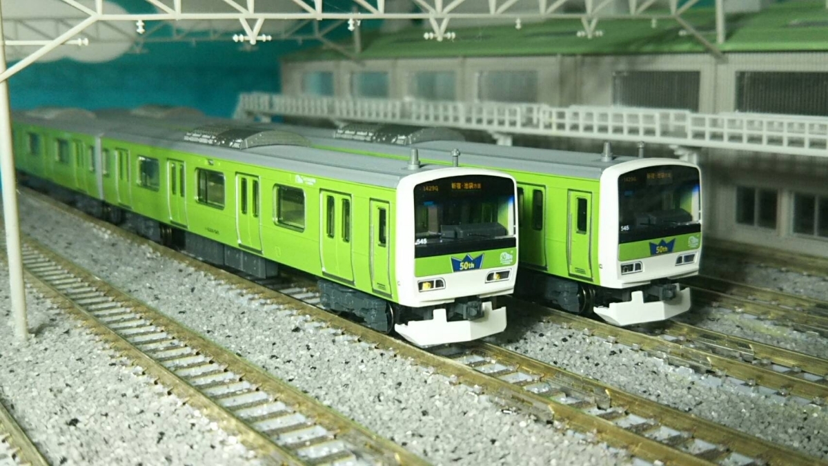 ジャンク KATO E231系 500番台 みどりの山手線ラッピングトレイン KATO