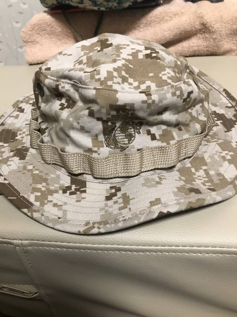 米軍実物 海兵隊 BDU八角帽セット MARPAT 米軍 USMC 八角帽 MARPAT M