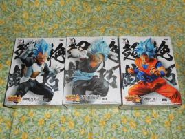 ベジット&悟空&ベジータ 超絶戯巧 3種set VEGETTO&GOKOU&VEGETA