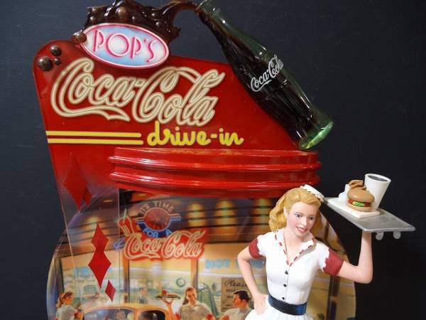 超レア☆絶版 コカコーラ アメリカンダイナーウェートレス 50s