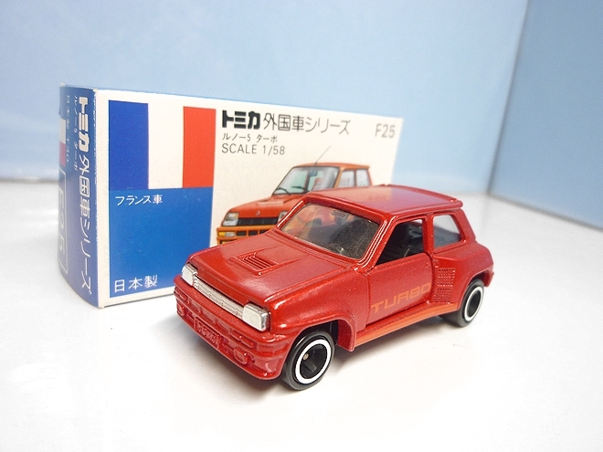トミカ 青箱 ルノー5 ターボ小田急特注 ルノー5 ターボ 日本