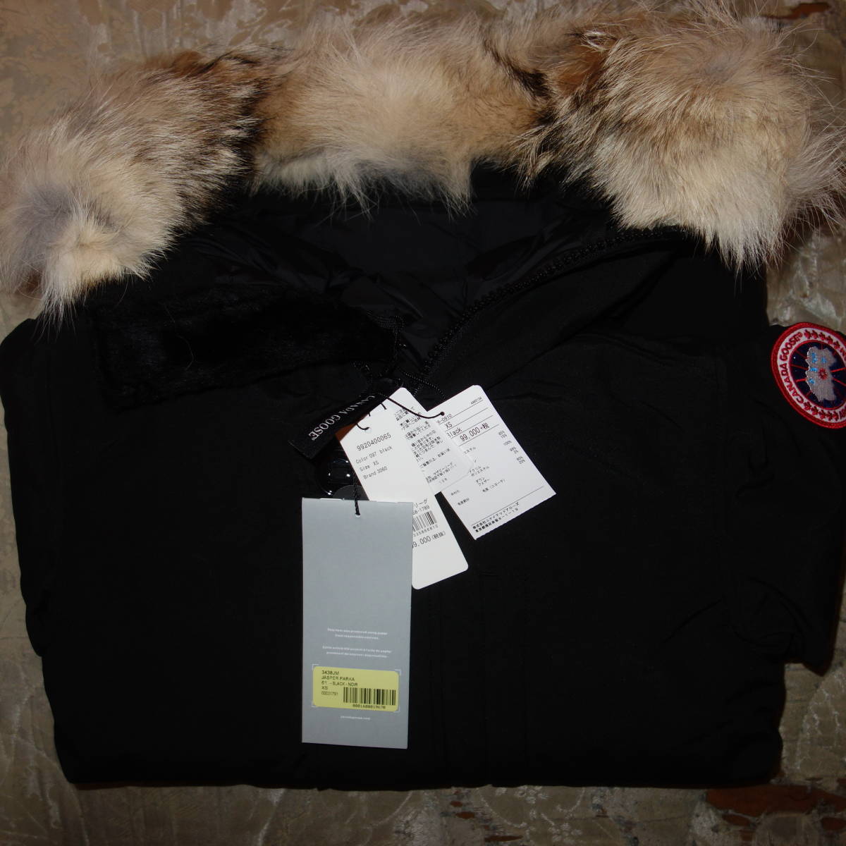 2018年 最新モデル CANADA GOOSE JASPER XSサイズ カナダグース