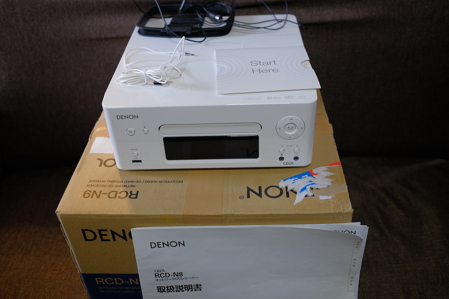 □DENON RCD-N8 ネットワークオーディオ対応 CDレシーバー 【公式通販】