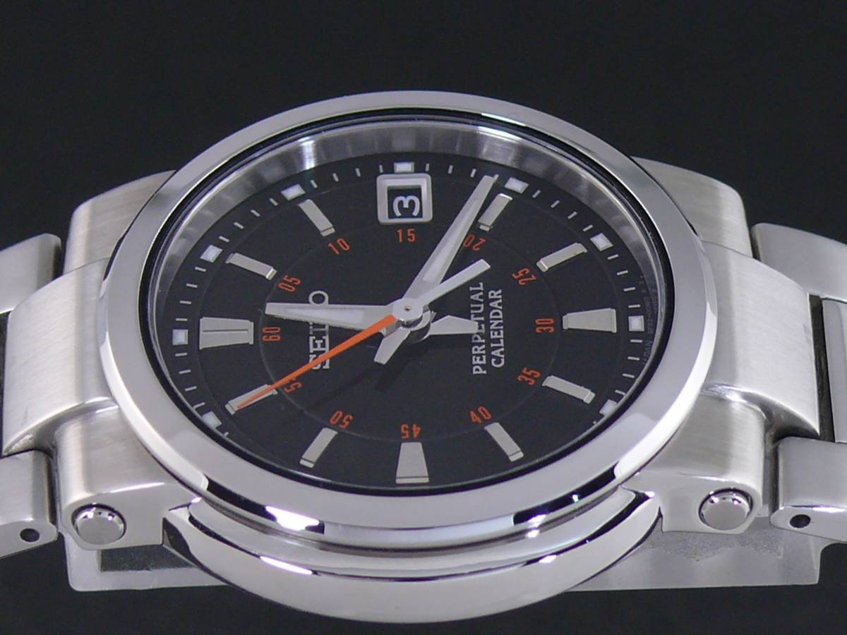 極上 1000円 SEIKOセイコー PERPETUAL CALENDARパーペチュアル 