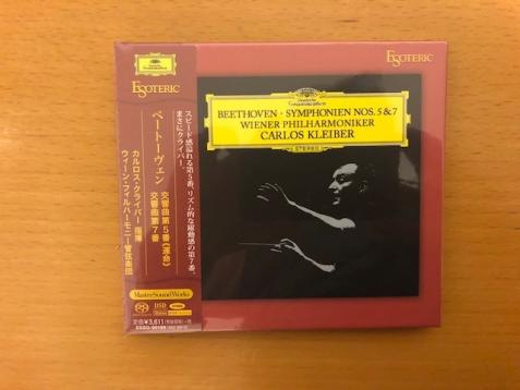 新品　エソテリック SACD ESOTERIC ベートーヴェン　交響曲第５番 運命・７番　カルロス　クライバー指揮