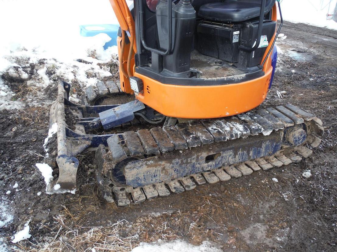 日立EX20UR 小旋廻ユンボ 日立建機 日立 EX20UR 農作業用に ZX20UR