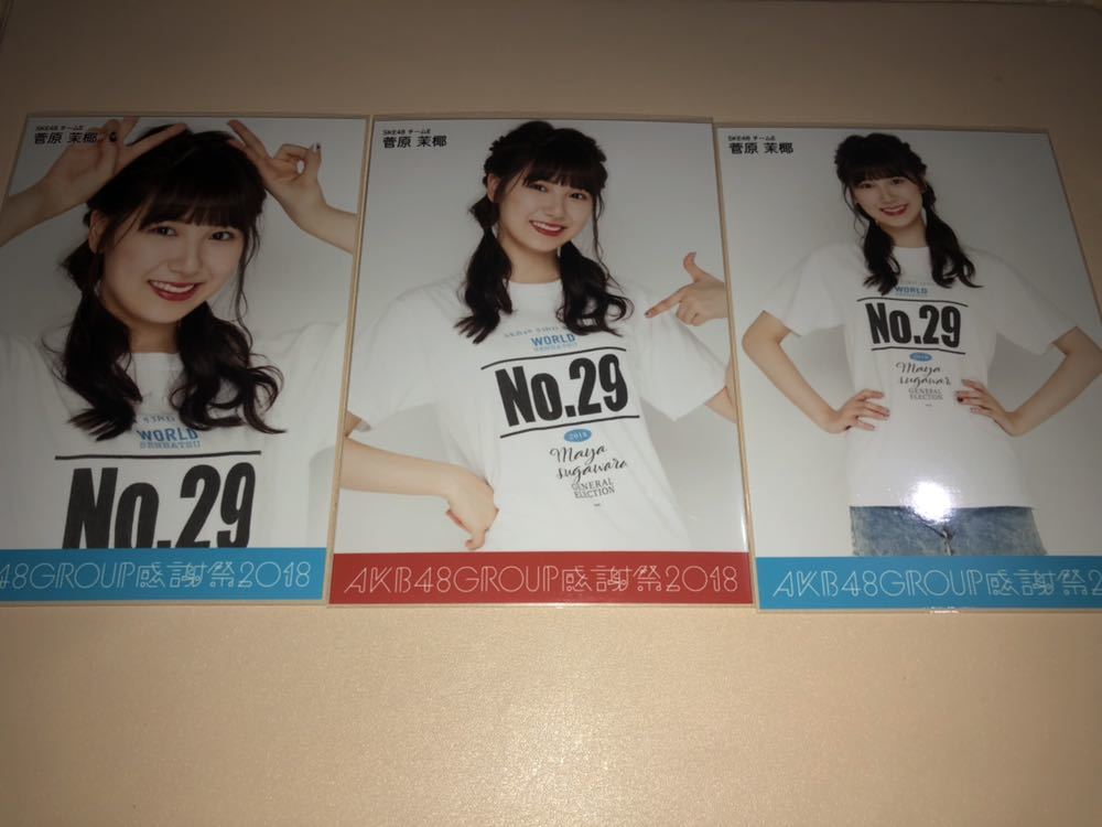 菅原茉椰 AKB48グループ感謝祭2018~ランクインコンサート・ランク外コンサート~ DVD 外付け+封入 3種コンプ 最新