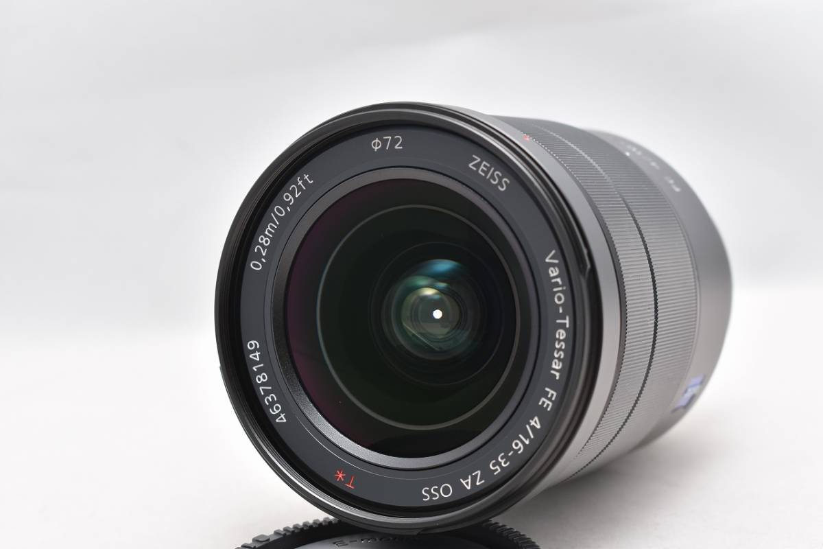 美品★SONY ソニー ZEISS Vario-Tessar T* FE 16-35mm F4 ZA OSS SEL1635Z★おまけ付・元箱付 T* Vario-Tessar F4 標準ズームレンズ SEL1635Z ☆極上美