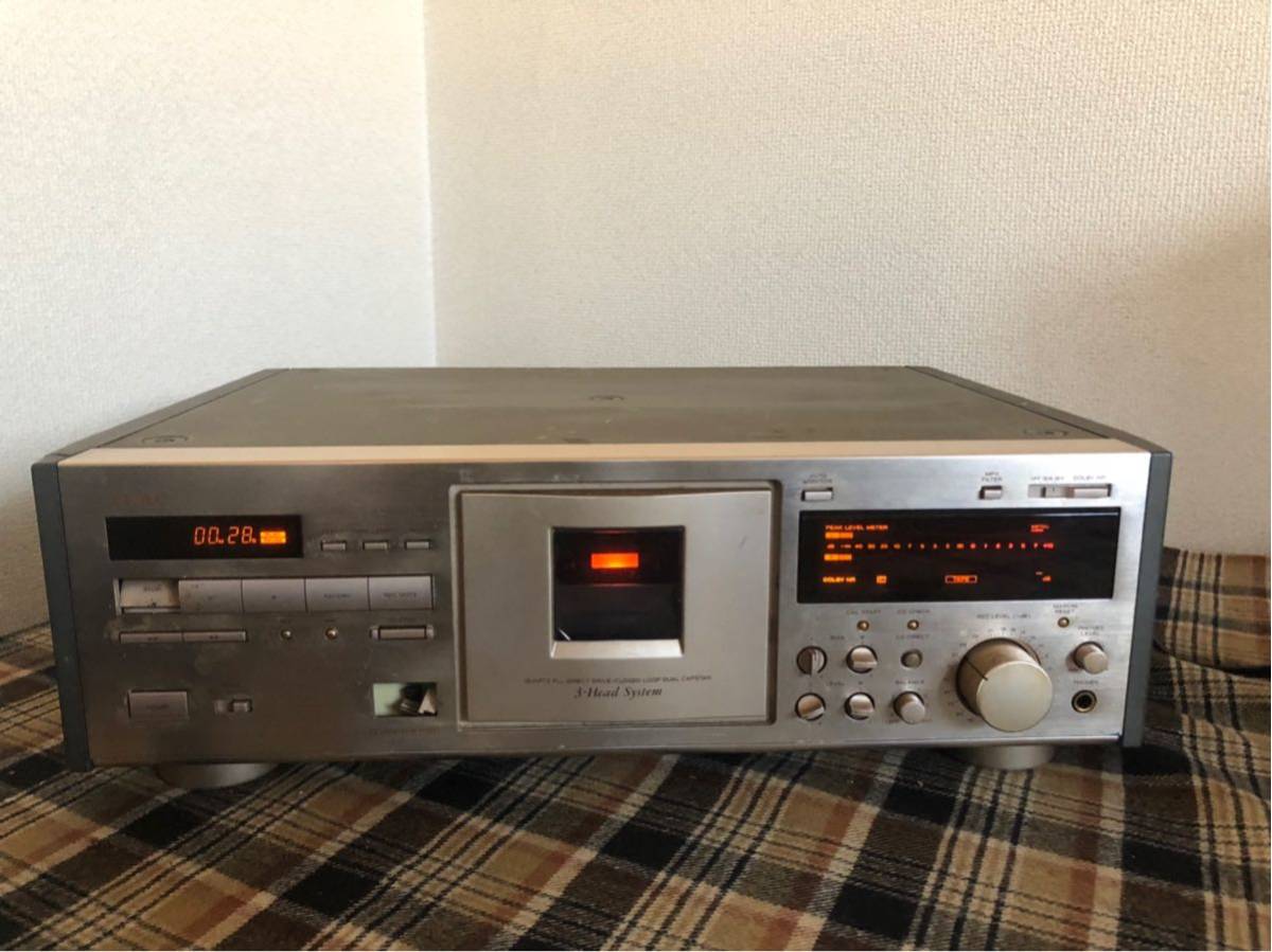 TEAC ティアック カセットデッキ V-7000 ジャンク 家電、AV、カメラ