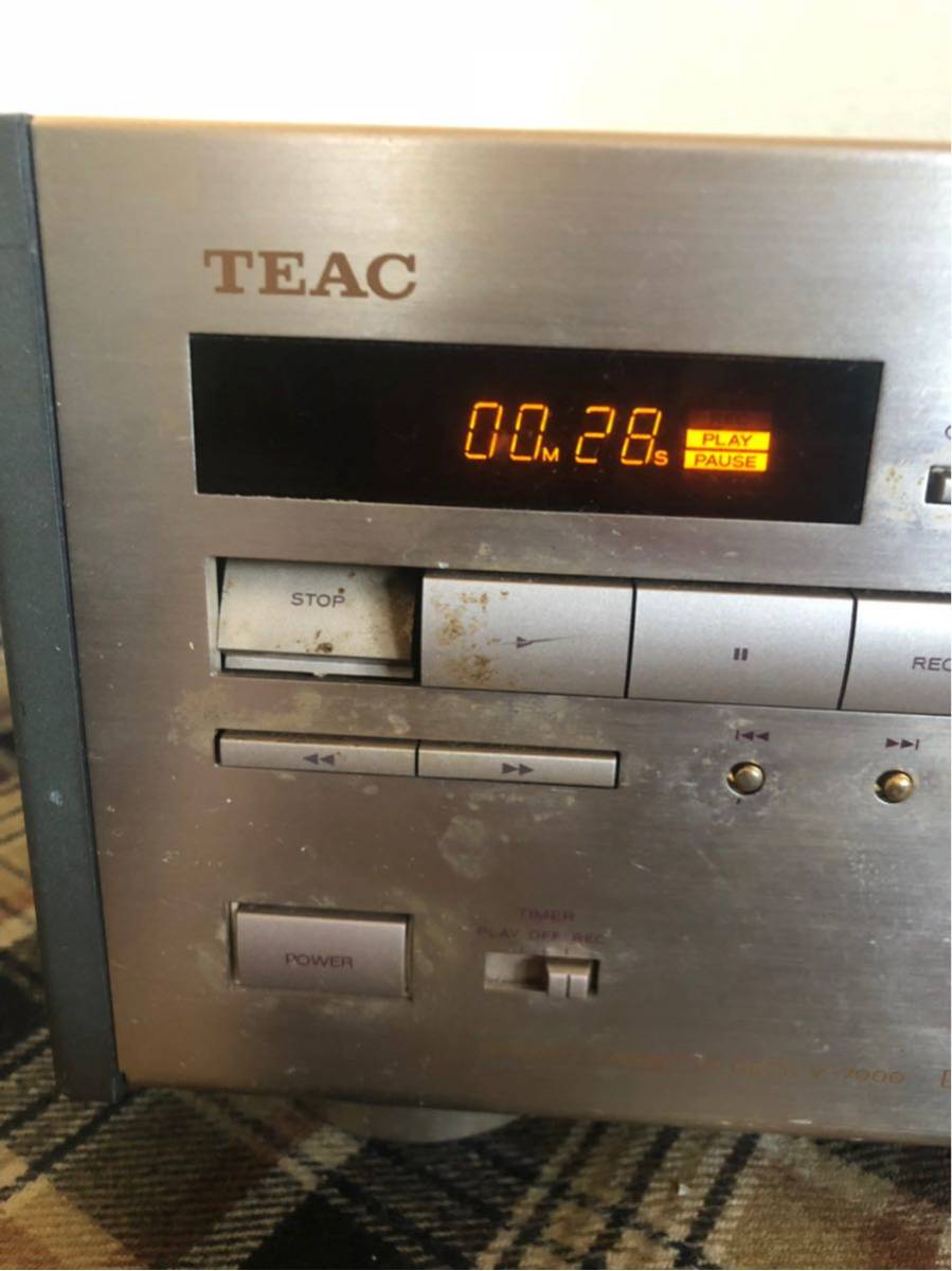 TEAC ティアック カセットデッキ V-7000 ジャンク 【公式通販】
