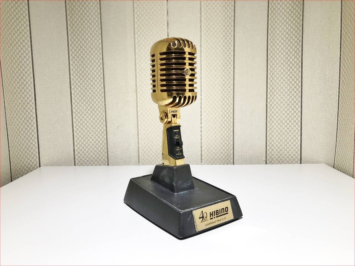 SHURE 55SH SERIES II ヒビノ40周年限定 ゴールド 動作品 55SH Series SHURE 希少SHURE II 70周年限定＋おまけ GOLD Ⅱ Shure