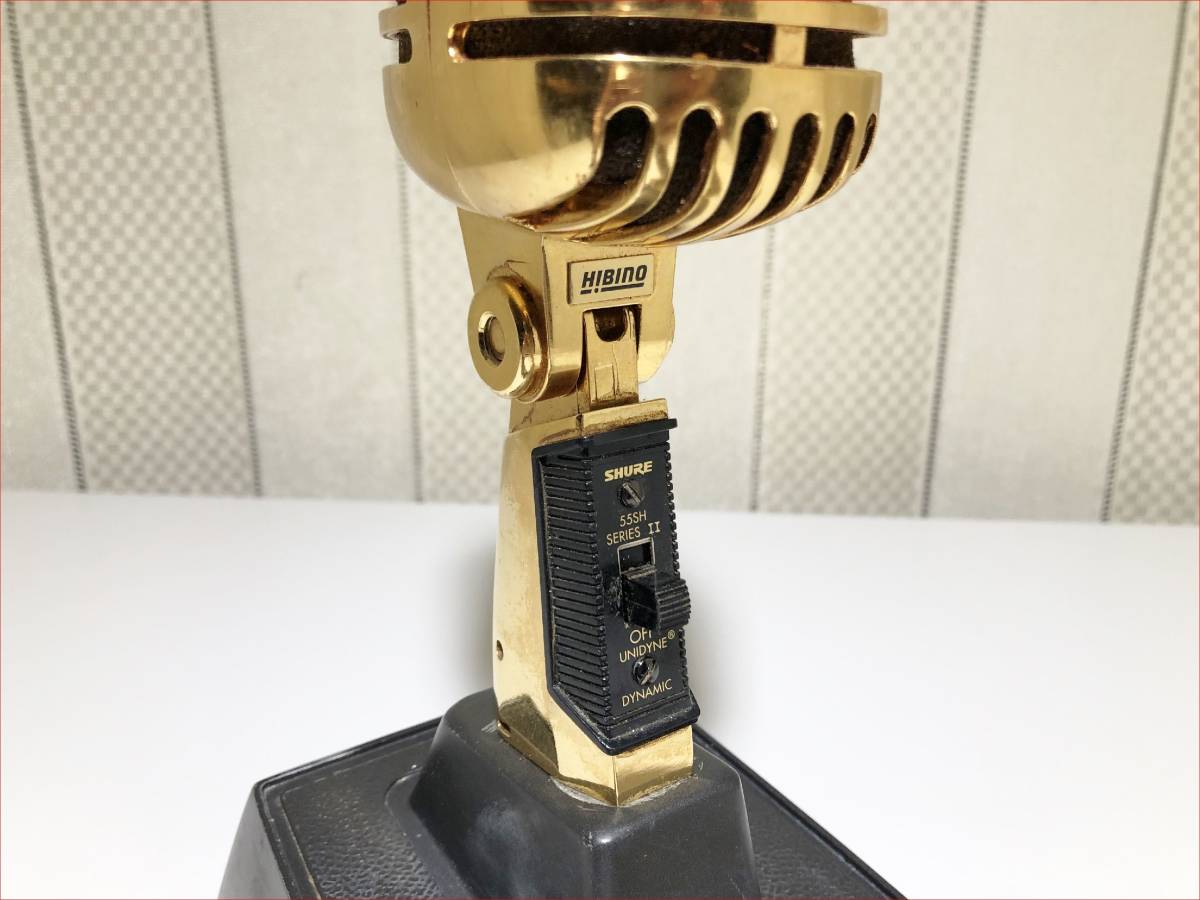 55SH Series SHURE 希少SHURE II 70周年限定＋おまけ GOLD Ⅱ Shure