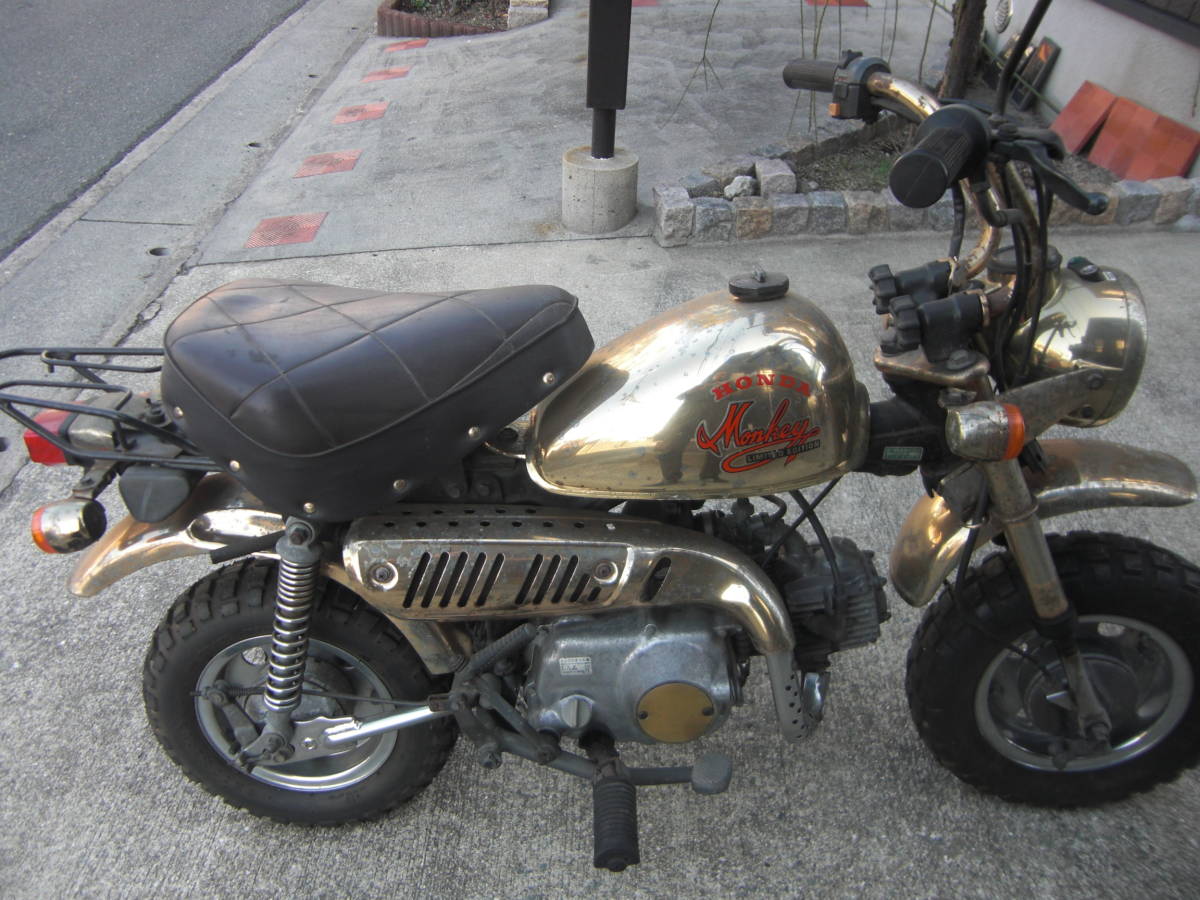 ゴールドモンキー - ホンダ モンキー Z50J Yahoo!オークション 