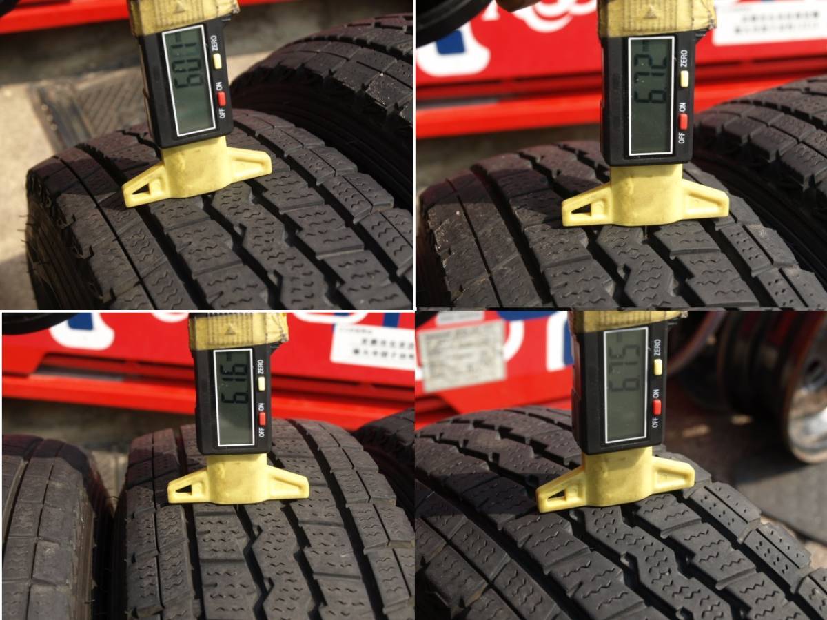 ☆ ZACK JP-110 12インチアルミ 145R12 6PR DUNLOP SV01 6分山～7分山 