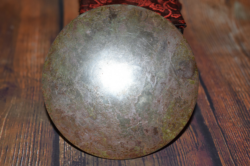 遼金～唐時代 走獣鏡 神獣文 瑞獣文銅鏡 唐鏡 青銅古銅鏡（E-99⑥