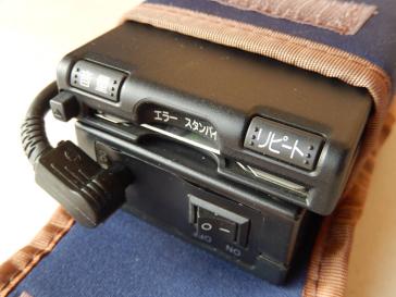 ☆大容量充電池駆動 パナソニック製 ハンディETC 軽Setup 自主運用☆