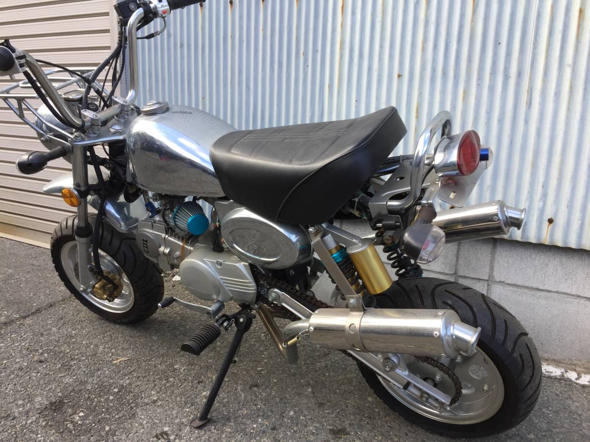 メッキキットバイク 125cc 新古車？（検索 モンキー、ゴリラ 