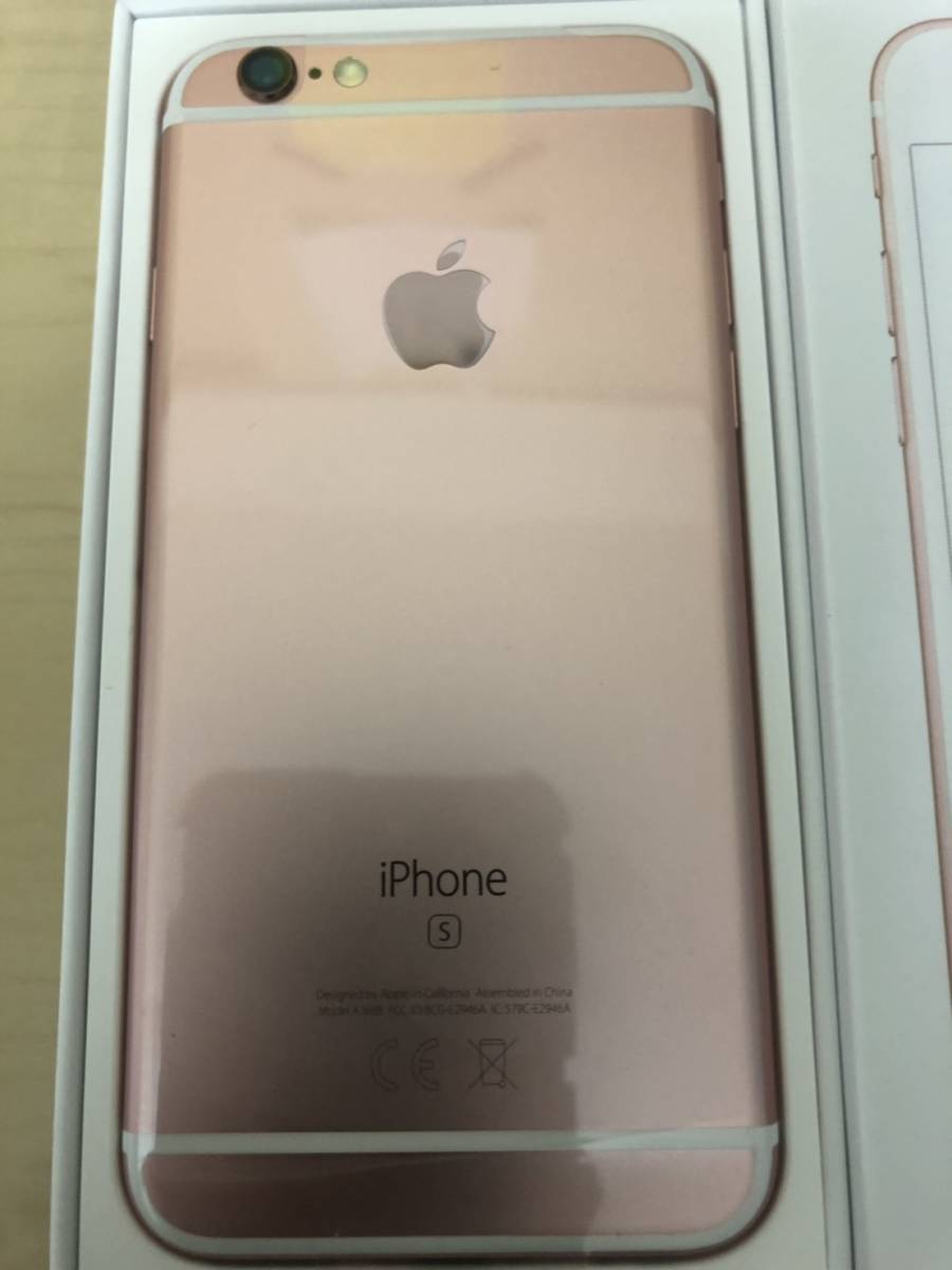 ★送料無料★[新品未使用] iPhone6s 32GB ローズゴールド(Rose Gold ピンク)SIMロック解除確約 Ymobile ワイモバイル 残債無し MN122J/A_2