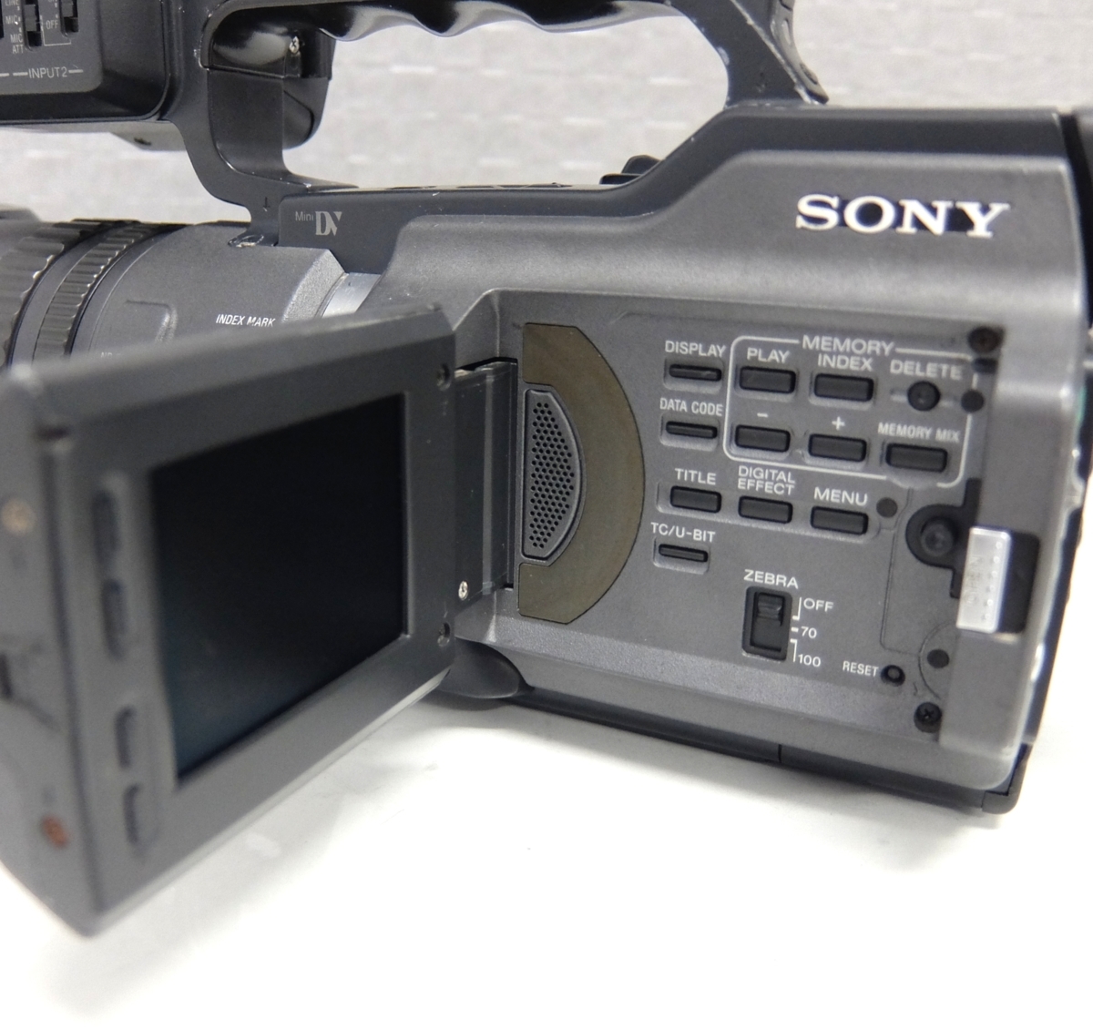 SONY DSR-PD150 DVCAMカムコーダー（ハンディタイプ/Drum:58×10H