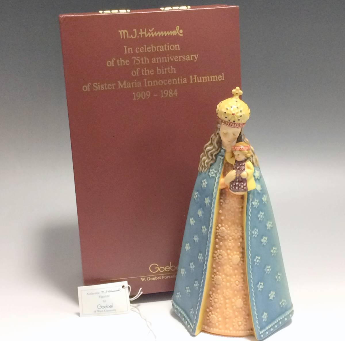 赤字超特価，爆買い Goebel ゲーベル 75周年 M.I.フンメル フンメル人形 Supreme Protection 聖母とイエス 364(リヤドロ)｜売買されたオークション情報、yahooの商品情報をアーカイブ公開 - オークファン リヤドロ
