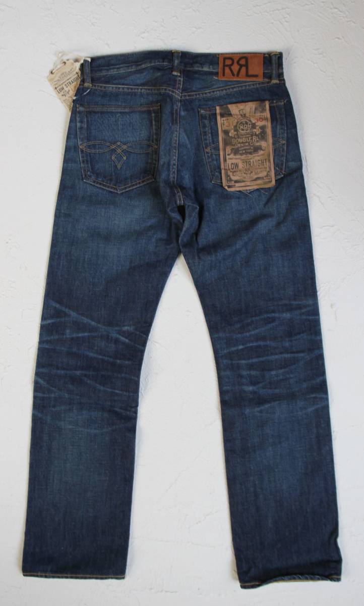 新品*RRL*ローストレート ジーンズ*W31×L30* ダブルアールエル RRL