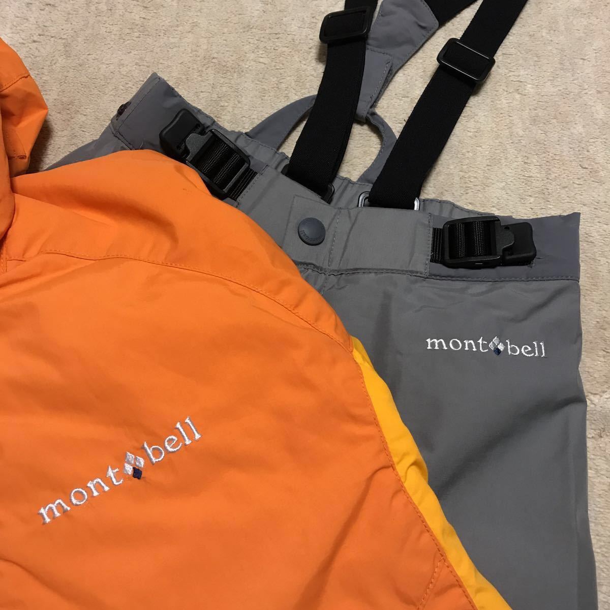 mont-bell モンベル 130 ㎝ スキーウェア パウダーライトジャケット