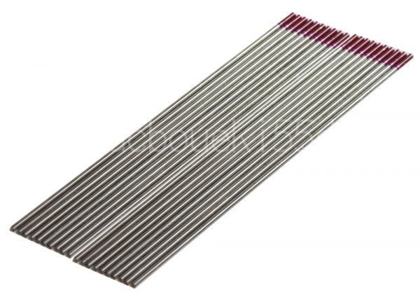 ☆　TIG溶接　タングステン電極棒　WT20トリタン2.4mm　100本　送料無料　☆ TIG 溶接用 タングステン電極棒 WC20 線径：2.4mm TIG溶接