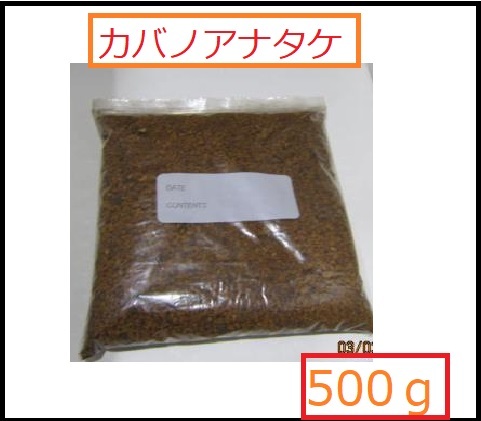 カバノアナタケ カバ茶 水分補給 麦茶 番茶などのお茶代わりに　 粉砕状 500ｇ　①